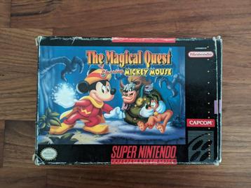 The Magical Quest Starring Mickey Mouse (NTSC) - SNES