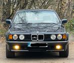 BMW 730i E32 1er Main Oldtimer, Auto's, BMW, Automaat, Blauw, 7 Reeks, Berline