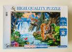 Puzzel Tiger’s family , Clementoni, 4000 st, Ophalen of Verzenden, Meer dan 1500 stukjes, Zo goed als nieuw, Legpuzzel