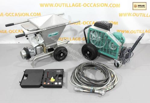 KOSNER MK20-projecteermachine + MX22-compressor, Doe-het-zelf en Bouw, Schildersmaterialen, Verzenden