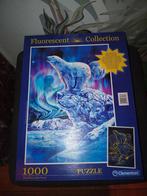 Clementoni puzzel - IJsbeer, Hobby en Vrije tijd, Ophalen, 500 t/m 1500 stukjes, Zo goed als nieuw, Legpuzzel