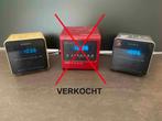 Zeldzaam duo van retro Sony Digicube Klok Radio’s, Verzamelen, Ophalen of Verzenden, Audio en Video