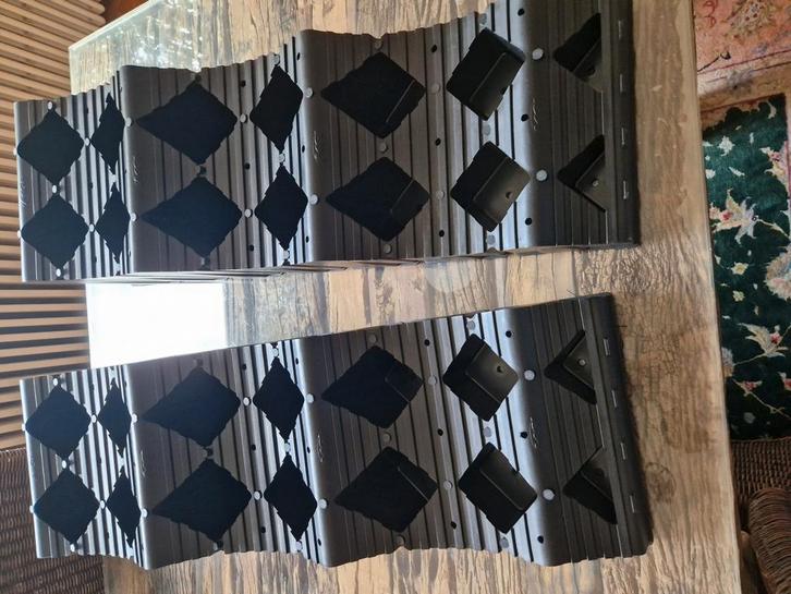 Extra grote OPRIJBLOKKEN VOOR CAMPER, Caravans en Kamperen, Kampeeraccessoires, Zo goed als nieuw, Ophalen