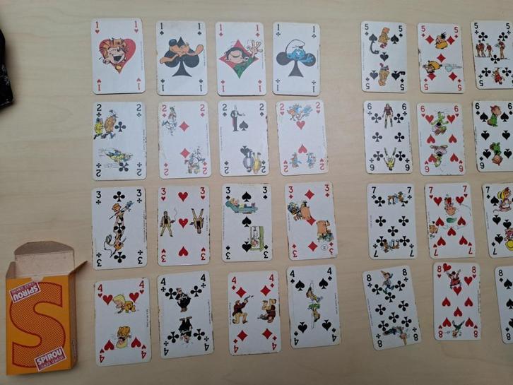jeu de carte Spirou bande dessinée thème, Livres, BD, Enlèvement ou Envoi