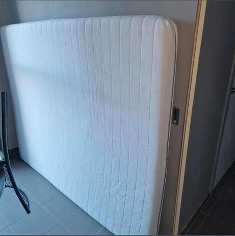 prachtig Ikea Malfors-matras afneembare hoes 160 cm x 200 cm, Huis en Inrichting, Slaapkamer | Matrassen en Bedbodems, Zo goed als nieuw