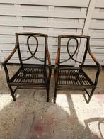 2 stoelen mcguier met patentnr, Tuin en Terras, Tuinstoelen, Ophalen, Rotan