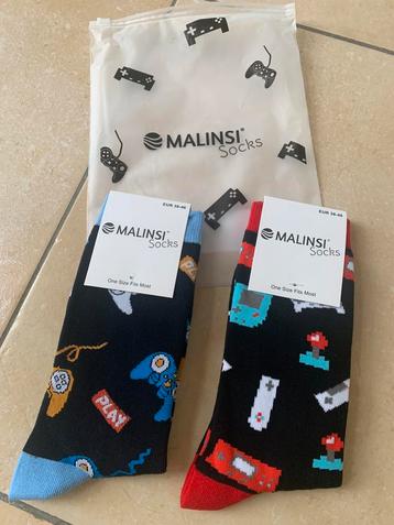 2 paar Malinsi sokken one size, nieuw! beschikbaar voor biedingen