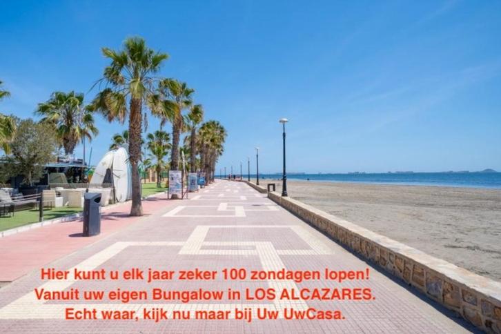 Uw eigen Bungalow in LOS ALCAZARES aan zee en met veel extra, Immo, Buitenland, Spanje, Woonhuis, Dorp