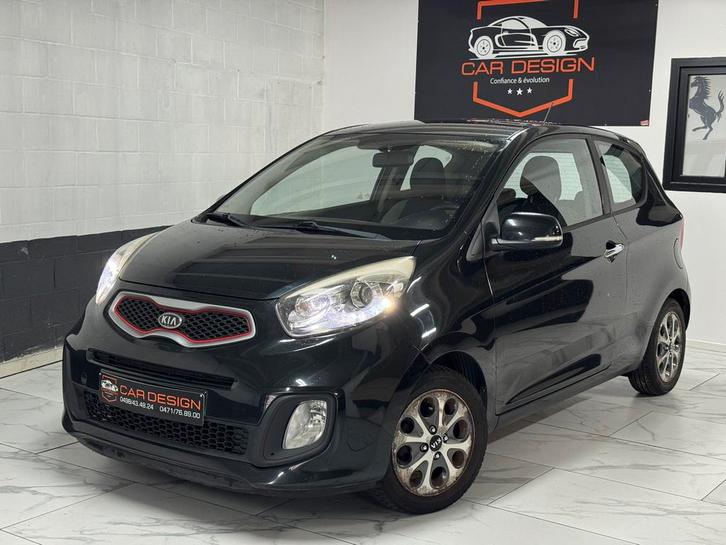 Kia picanto 1.0i / 2011 / euro5 / 125.000km / garantie.., Auto's, Kia, Bedrijf, Te koop, Picanto, Airbags, Airconditioning, Bluetooth