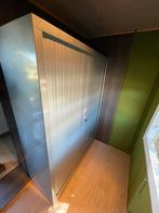 Metalen archiefkasten €150 voor 2!, Huis en Inrichting, Kasten | Roldeurkasten en Archiefkasten, Ophalen, Gebruikt, Metaal, Met slot
