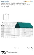 Hok, Dieren en Toebehoren, Knaagdieren en Konijnen | Hokken en Kooien, Ophalen, 110 cm of meer, 60 tot 90 cm, Nieuw