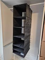 Ikea Skubb hangrek zwart met 6 vakken, 25 à 50 cm, Enlèvement ou Envoi, Utilisé, 100 à 150 cm