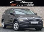 Skoda Karoq 1.0 TSI DSG CAPRLAY GPS SIEGES CHAUFF (bj 2019), Auto's, Automaat, Stof, Gebruikt, Zwart