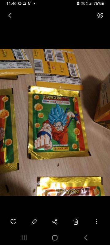 DragonBallZ pochette Panini beschikbaar voor biedingen