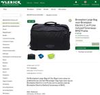 Brompton Large Bag Electric C en P-line als nieuw!!!, Fietsen en Brommers, Fietsaccessoires | Fietstassen, Ophalen of Verzenden