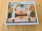 Puzzle 1000 pièces  - TAJ MAHAL, Ophalen of Verzenden, Zo goed als nieuw, Legpuzzel