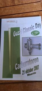 Map Guzzi Classic Day – Carburatoren., Motoren, Handleidingen en Instructieboekjes, Ophalen of Verzenden, Moto Guzzi
