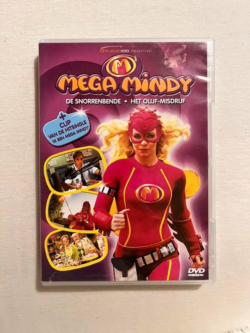 DVD Mega Mindy: De snorrenbende & het olijf misdrijf, Cd's en Dvd's, Dvd's | Kinderen en Jeugd, Zo goed als nieuw, Film, Avontuur