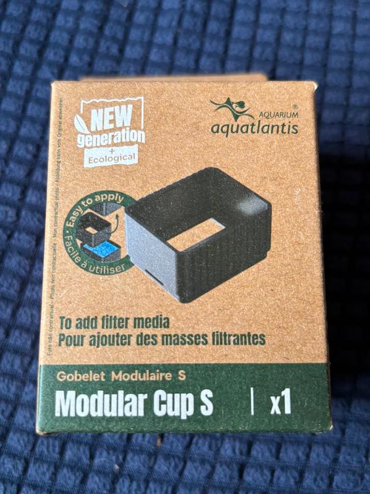 Aquatlantis Modular Cup B-BOX S NIEUW, Dieren en Toebehoren, Vissen | Aquaria en Toebehoren, Nieuw, Filter of Co2, Ophalen of Verzenden