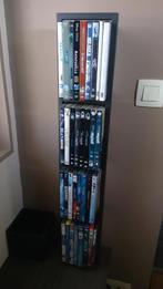 Étagère Dvd Ikea en métal gris anthracite, Huis en Inrichting, Woonaccessoires | Cd- en Dvd-rekken, Ophalen, Dvd's, Zo goed als nieuw