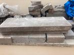 Seuils en pierre bleue belge + blocs beton, Doe-het-zelf en Bouw, Ophalen, 60 cm of meer, Gebruikt, Hardsteen