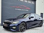 BMW 320iAS (184pk) AUT. M SPORT PACK 2020 97.000km 1st EIG, Auto's, Automaat, Achterwielaandrijving, 4 cilinders, Blauw