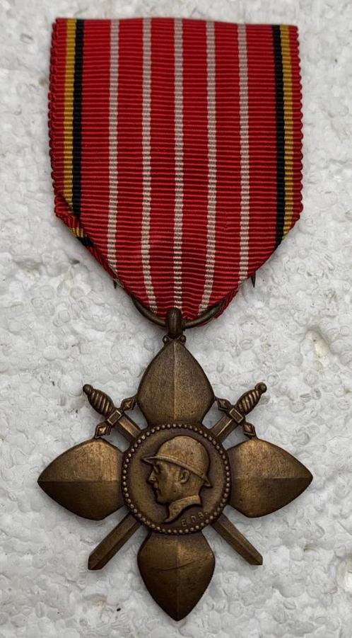 Medaille, Nat Verbond Vet Koning Albert-1, Dankbetuiging WOI, Collections, Objets militaires | Général, Armée de terre, Enlèvement ou Envoi