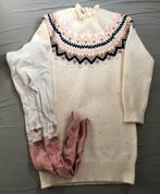 Kleedje mt 140 + broekkousen, Kinderen en Baby's, Ophalen of Verzenden, Gebruikt, Meisje, Jurk of Rok