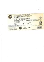 Ticket d'entrée Football, Enlèvement ou Envoi, Utilisé