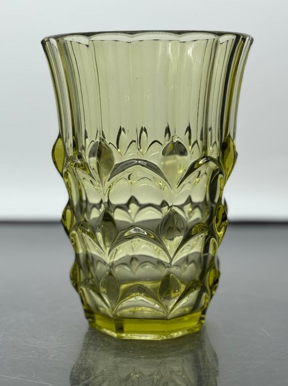 Val Saint Lambert, Luxval - Vaas - Ronald, Antiek en Kunst, Antiek | Glaswerk en Kristal, Ophalen of Verzenden