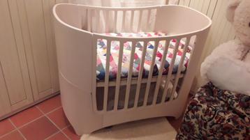 Kinderbed meegroeibed Leander, Kinderen en Baby's, Kinderkamer | Bedden, Ophalen, Gebruikt, 140 tot 160 cm, 70 tot 85 cm