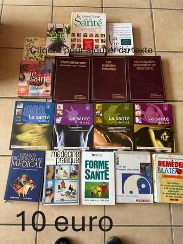 lots de livres 30 euro beschikbaar voor biedingen