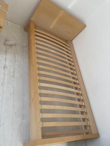 Cadre de lit et sommier, 100 cm, Une personne, Enlèvement, Utilisé