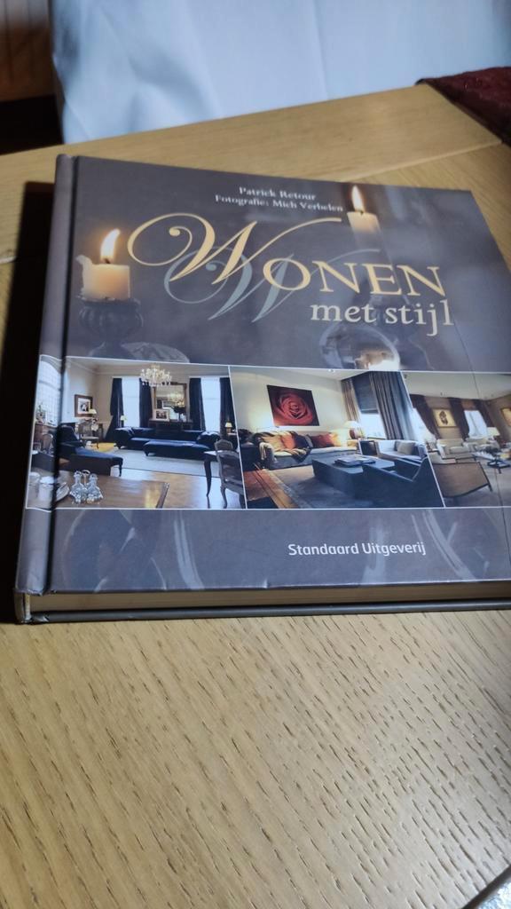 Wonen met Stijl. Patrick Retour, Boeken, Wonen en Tuinieren, Gelezen, Ophalen of Verzenden