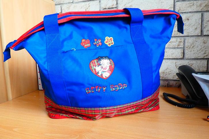 Betty Boop gesigneerde boodschappentas, Verzamelen, Beelden en Beeldjes, Nieuw, Mens, Ophalen of Verzenden