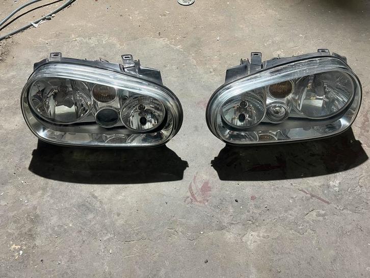 VW Golf 4/Golf 4 Cabrio koplampen origineel Valeo (set, OEM), Auto-onderdelen, Verlichting, Volkswagen, Ophalen of Verzenden