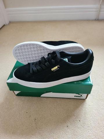 Puma Suede zwarte sneakers maat 42.5 beschikbaar voor biedingen