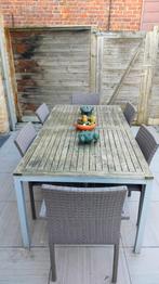 Tuinset, Jardin & Terrasse, Ensembles de jardin, Chaise, Salons de jardin, Enlèvement, Utilisé