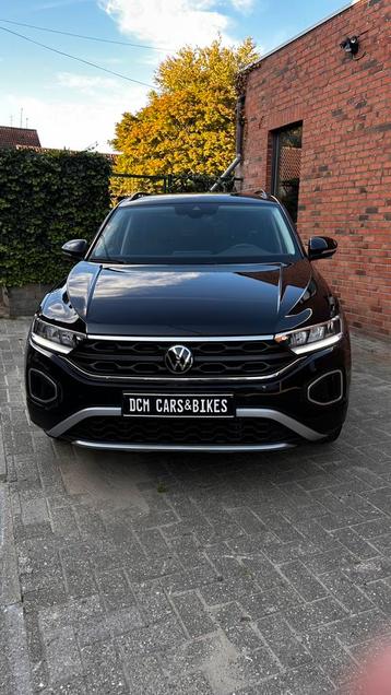 Volkswagen T-roc zwart 1.0Tsi als nieuw!•2025•23.000km•Btw! beschikbaar voor biedingen