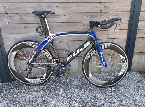 Triatlonfiets Fuji, Fietsen en Brommers, Fietsen | Racefietsen, Gebruikt, Heren, Carbon, Ophalen