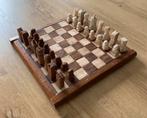 Hand gemaakt schaakbord, Een of twee spelers, Ophalen of Verzenden, Zo goed als nieuw