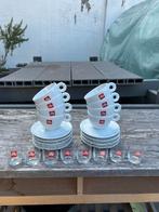 Illy espresso lungo kopjes x8 + Illy waterglaasjes x8, Ophalen of Verzenden, Zo goed als nieuw