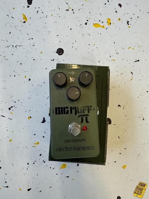 Electro-Harmonix Green Russian Big Muff Distortion/Sustainer, Muziek en Instrumenten, Effecten, Zo goed als nieuw, Distortion, Overdrive of Fuzz