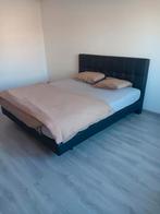 Boxspring 180x200, Huis en Inrichting, Slaapkamer | Boxsprings, Ophalen, Zwart, Tweepersoons, Zo goed als nieuw