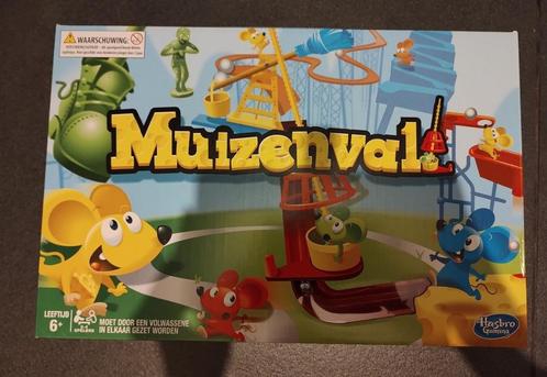 Hasbro - Muizenval (nieuw), Hobby en Vrije tijd, Gezelschapsspellen | Bordspellen, Nieuw, Een of twee spelers, Drie of vier spelers