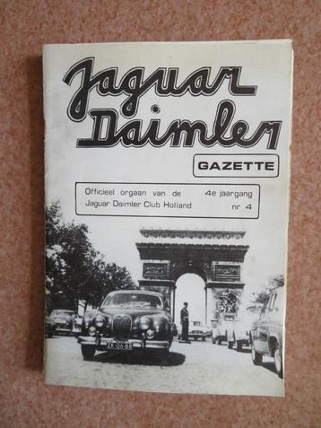 Jaguar- Daimler Gazette, diverse jaargangen 1980-1999 beschikbaar voor biedingen