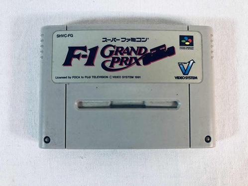 F-1 Grand Prix SFC JAP Loose Goede staat, Games en Spelcomputers, Games | Nintendo Super NES, Gebruikt, Racen en Vliegen, 2 spelers