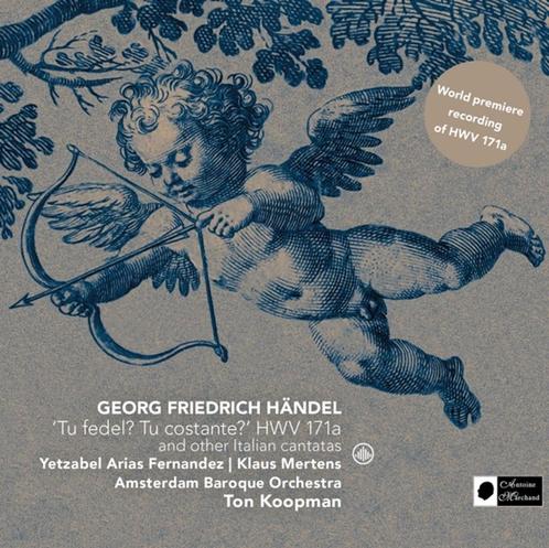 George Frideric Handel - Italiaanse cantate - Klaus Mertens, Cd's en Dvd's, Cd's | Klassiek, Nieuw in verpakking, Verzenden