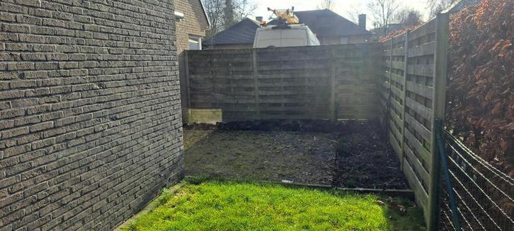 houten tuinschermen, Tuin en Terras, Tuinschermen, Gebruikt, Hout, 150 tot 200 cm, 150 tot 200 cm, Ophalen