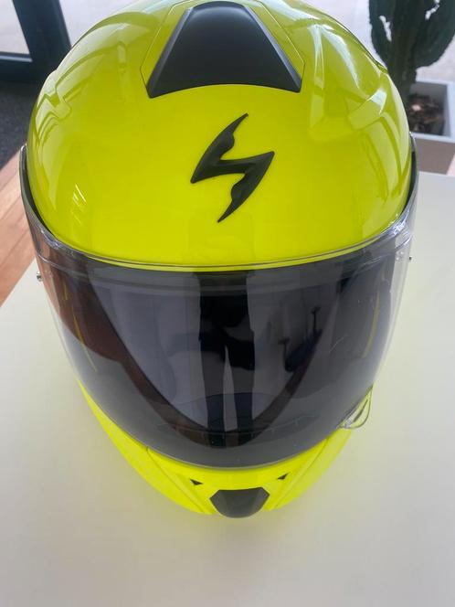 Systeemhelm Scorpion EXO 920 maat XL nieuwstaat!, Motoren, Kleding | Motorhelmen, Systeemhelm, XL, Ophalen